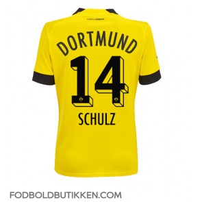 Borussia Dortmund Nico Schulz #14 Hjemmebanetrøje Dame 2022-23 Kortærmet